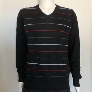 Next & Co Men’s Black Striped Sweater
